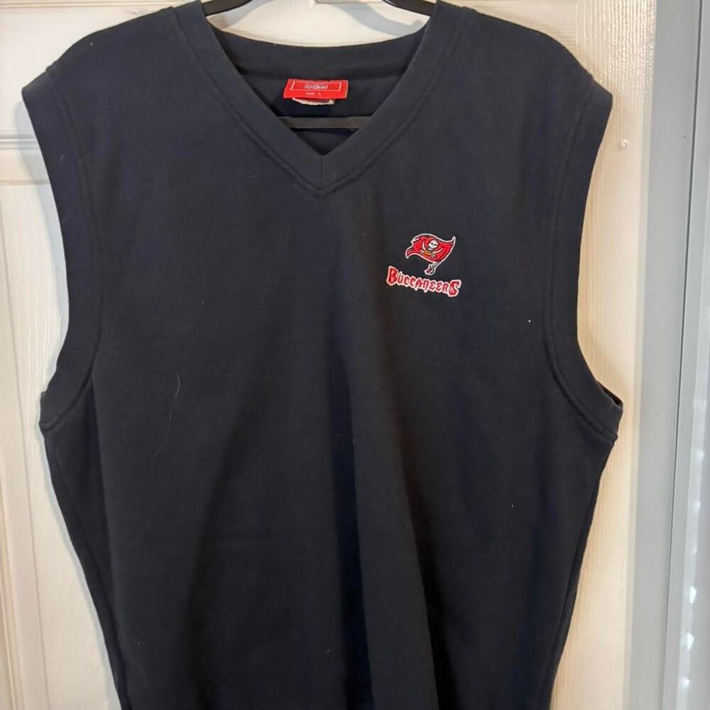 NFL Men's BlackVest Tampa Bay Bucs Size Large